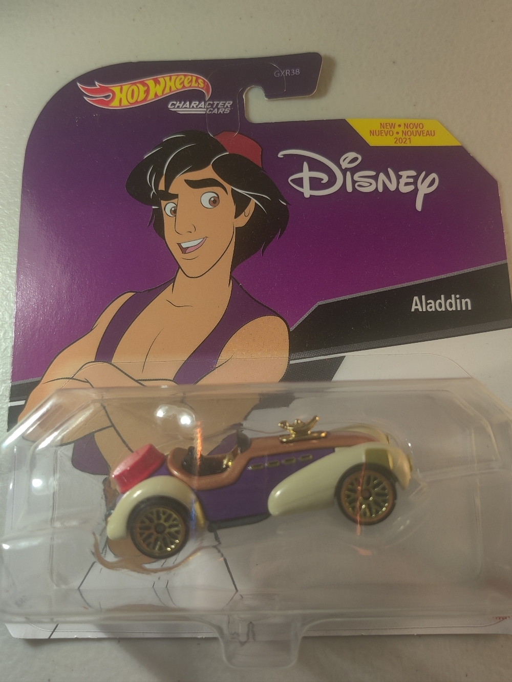 Disney Hot Wheels Character Car - Aladdin